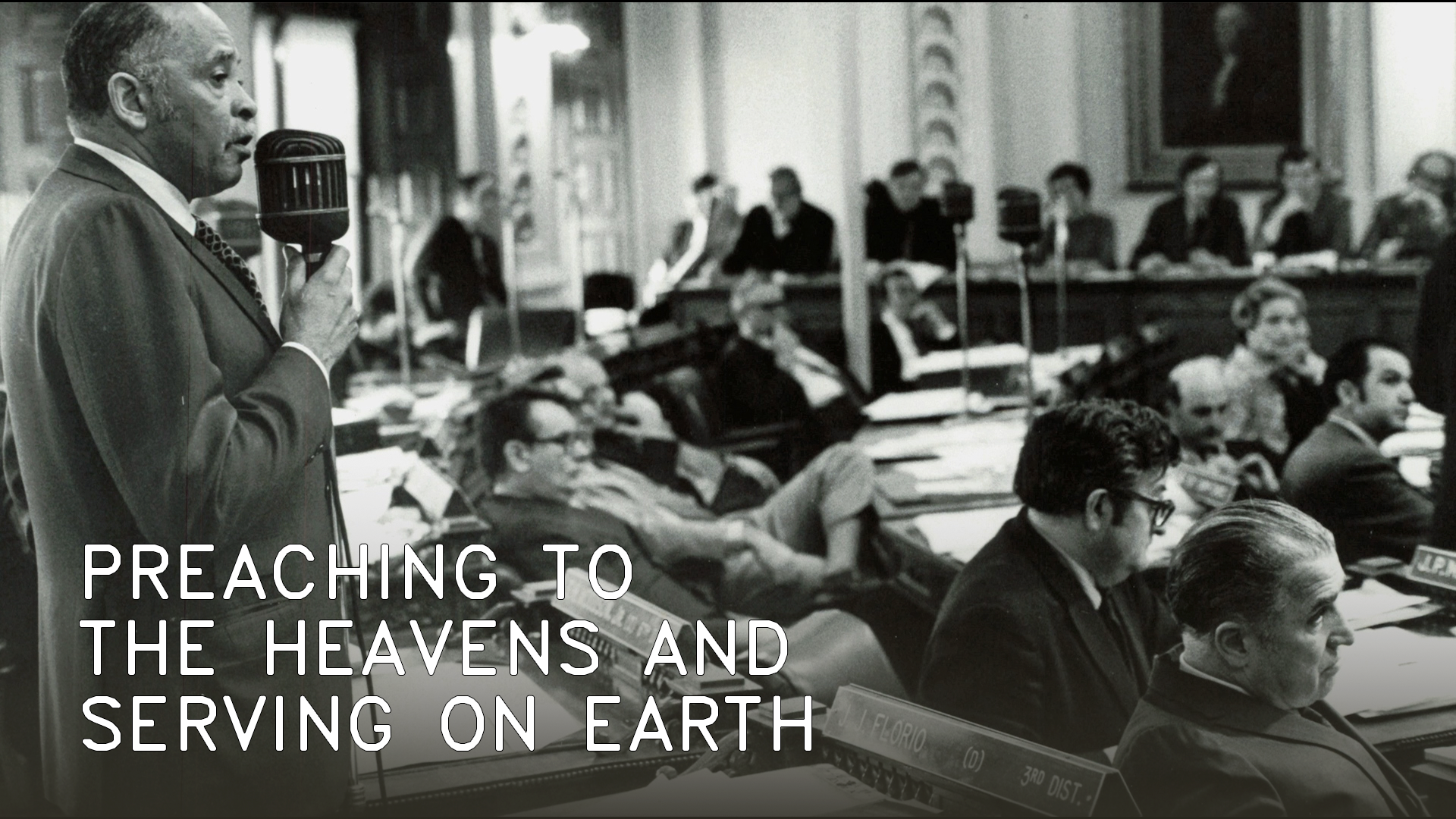 PREACHING TO THE HEAVENS AND SERVING ON EARTH